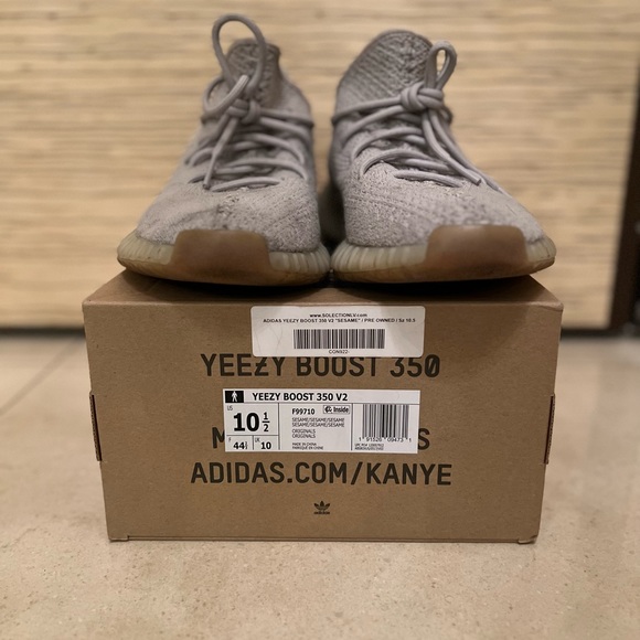 Yeezy Adidas Boost 350 V2 Sesame - Picture 4 of 5